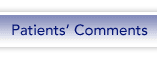 Patients' Comments